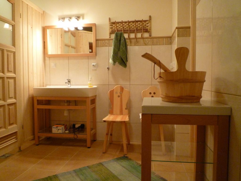 Łazienka z sauną